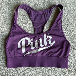 Purple and Pearl Sport Bra from VS